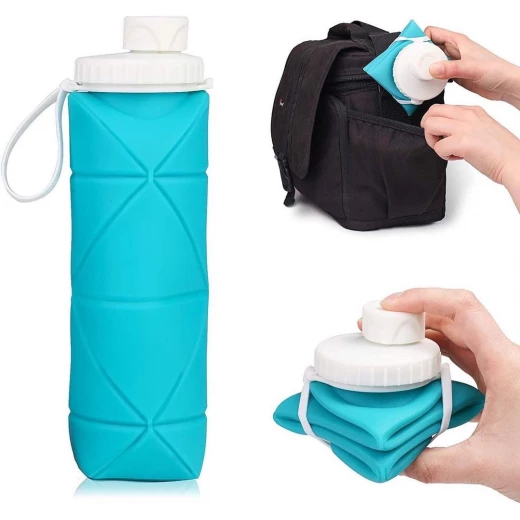 مطره سيليكون, 600 مل, باللون الزهري - Image 2
