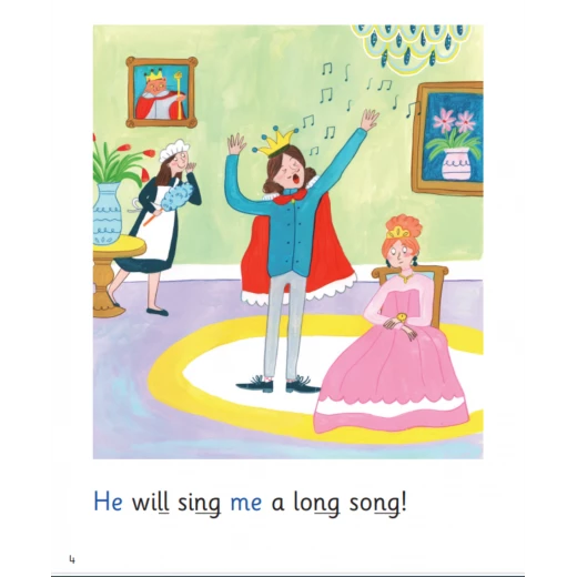 The King and the Ring: My Letters and Sounds Phase Three Phonics Reader - Image 2