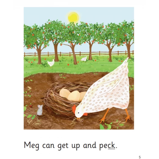 Peck, Peck Peck: My Letters and Sounds Phase Two Phonics Reader - Image 2