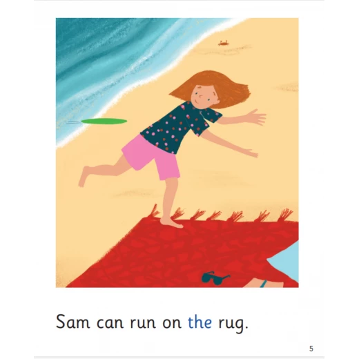 On the Red Rug: My Letters and Sounds Phase Two Phonics Reader - Image 2