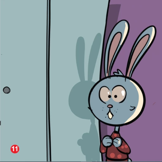 Rabbit Scared Arabic Alphabets Book, Letter Kha - Image 3