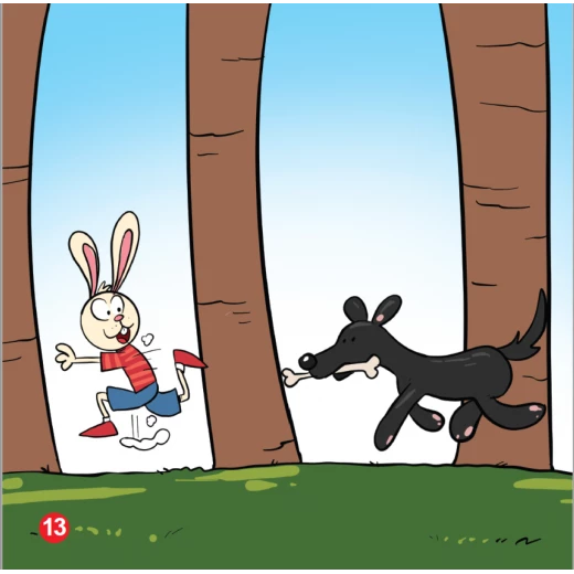 Rabbit And Shadows Arabic Alphabets Book, Letter Dha - Image 2