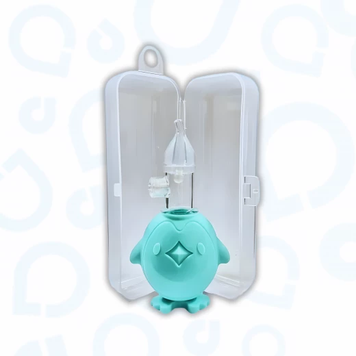 aBaby, Anti-Backflow Nasal Aspirator (0m+, Penguin Shape) - aBaby - Image 2