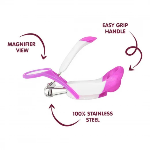 aBaby Baby Nail Clipper with Magnifier – Safe & Precise Infant Nail Care - aBaby - Image 4