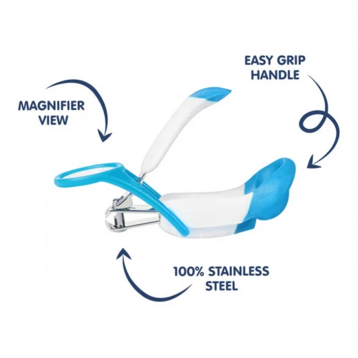 aBaby Baby Nail Clipper with Magnifier – Safe & Precise Infant Nail Care - aBaby - Image 4