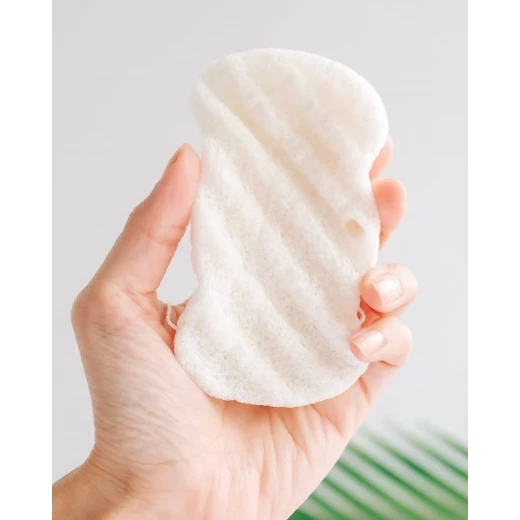 aBaby Natural Konjac Baby Sponge 100% Plant-Based – Gentle Cleansing Sponge for Newborn & Sensitive Skin – Deep Clean & Natural Hydration – 1 Piece aBaby Natural Konjac Baby Sponge 100% Plant-Based – Gentle Cleansing Sponge for Newborn & Sensitive Skin – Deep Clean & Natural Hydration – 1 Piece