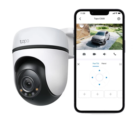 TP-Link Tapo C500 Outdoor Pan/Tilt Home Security WiFi Smart Camera | 2MP 1080p Full HD Live View | 360° Visual Coverage | Night Vision | Support Alexa and Google Assistant | 2-Way Audio - TP-Link - Image 2