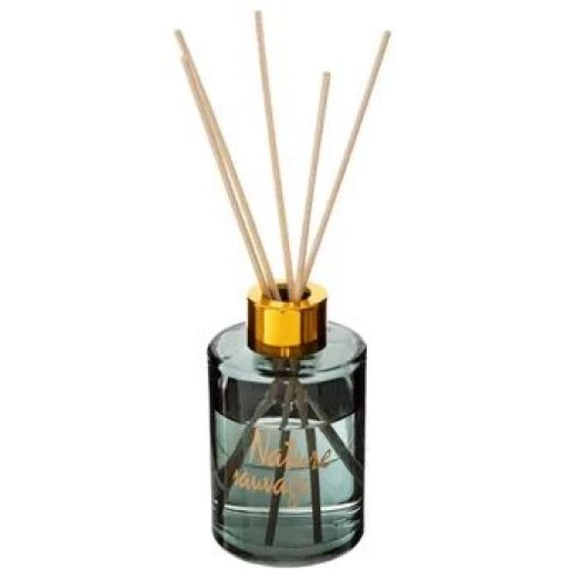 صندوق قفص معدني مزين بالشموع وزجاجة عطر, ديكور عطري أنيق للمنازل والمكاتب (الارتفاع: 20 سم، الطول: 14 سم، العرض: 10 سم) - Image 2