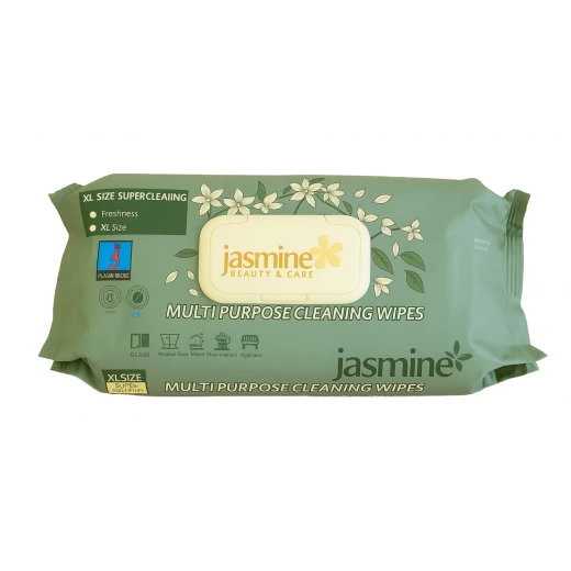 Jasmine Multipurpose Cleaning Wipes 100 Pcs