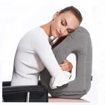 Travel Kit Face Pillow , Travel Kit, Black, V1 - Travel Kit