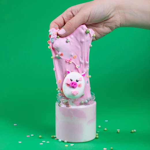 MamaSima Strawberry Milk Themed Slime - Mamasima - Image 4
