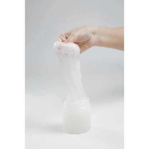 MamaSima White Glitter Slime - Mamasima - Image 4