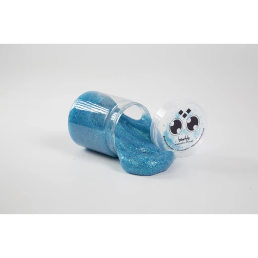 MamaSima Blue Glitter Slime - Mamasima - Image 5