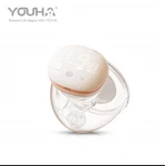 Youha wearable breast pump, 6 insert sizes available to fitment the size of the breast nipple capacity 240ml - youha