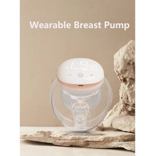 Youha wearable breast pump, 6 insert sizes available to fitment the size of the breast nipple capacity 240ml - youha - Image 5