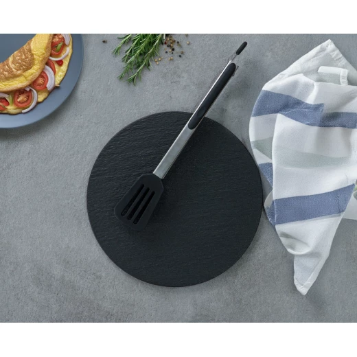 Arshia 12-Inch Turner Tongs with Stainless Steel Handle and Heat-Resistant Silicone Tips, Ergonomic Grip, and Non-Scratch Design for Safe Flipping, Grilling, and Serving - Arshia - Image 4