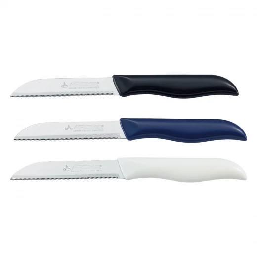 Arshia 6-Piece Fruit Knife Set with Rust-Resistant Stainless Steel Blades, Ergonomic Plastic Handles, and Colorful Lightweight Design for Everyday Fruit and Vegetable Cutting Arshia 6-Piece Fruit Knife Set with Rust-Resistant Stainless Steel Blades, Ergonomic Plastic Handles, and Colorful Lightweight Design for Everyday Fruit and Vegetable Cutting