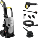 Lavor Galaxy 140 High-Pressure Washer - 1900W, 140 Bar Max Pressure, Italian Technology with Aluminum Pump, Automatic Stop System, Turbo Nozzle, and Foam Lance for Cars, Patios, and Heavy-Duty Outdoor Cleaning. - Lavour