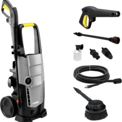 Lavor Galaxy 140 High-Pressure Washer - 1900W, 140 Bar Max Pressure, Italian Technology with Aluminum Pump, Automatic Stop System, Turbo Nozzle, and Foam Lance for Cars, Patios, and Heavy-Duty Outdoor Cleaning.