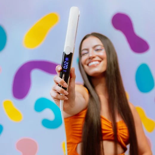 Cecotec RitualCare Twerk – Hair Straightener with Keratin-Coated Ceramic Plates, Vibration Technology, Adjustable Heat up to 230°C, 360° Swivel Cord, Lightweight Ergonomic Design - Cecotec - Image 5
