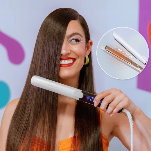 Cecotec RitualCare Twerk – Hair Straightener with Keratin-Coated Ceramic Plates, Vibration Technology, Adjustable Heat up to 230°C, 360° Swivel Cord, Lightweight Ergonomic Design - Cecotec - Image 6