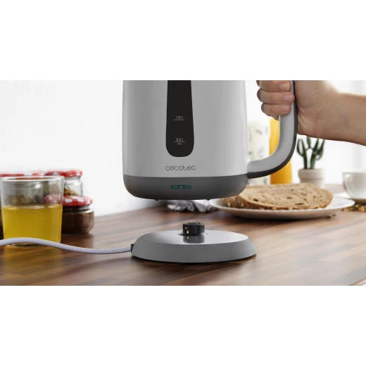Cecotec ThermoSense 170 — 2200W Electric Kettle, 1.7L BPA-Free Plastic, 360° Base, Anti-Scale Filter, Auto Shut-Off - Cecotec - Image 5