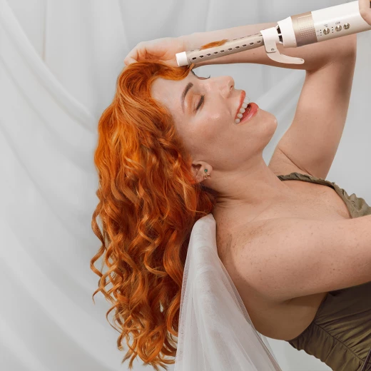 جهاز تصفيف الشعر متعدد الاستخدامات Cecotec CeramicCare 14 في 1 AirGlam Champagne، مزود بتقنية كواندا، ومحرك رقمي بدون فرش بقوة 1400 واط وسرعة 110000 دورة في الدقيقة، وطلاء سيراميك وكيراتين، و3 سرعات، و3 إعدادات للحرارة - سيكوتك - Image 9