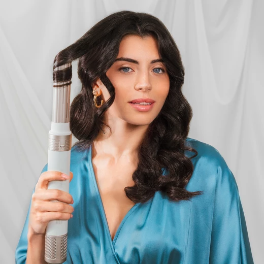 جهاز تصفيف الشعر متعدد الاستخدامات Cecotec CeramicCare 14 في 1 AirGlam Champagne، مزود بتقنية كواندا، ومحرك رقمي بدون فرش بقوة 1400 واط وسرعة 110000 دورة في الدقيقة، وطلاء سيراميك وكيراتين، و3 سرعات، و3 إعدادات للحرارة - سيكوتك - Image 10