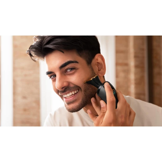Cecotec Bamboo PrecisionCare TwistGroom 10-in-1 Multigrooming Kit, Lithium Battery 80 min Runtime, Stainless Steel Blades with Titanium Coating, Digital Display, IPX6 Waterproof, Charging Station, Full Grooming Set for Face and Body - Cecotec - Image 3