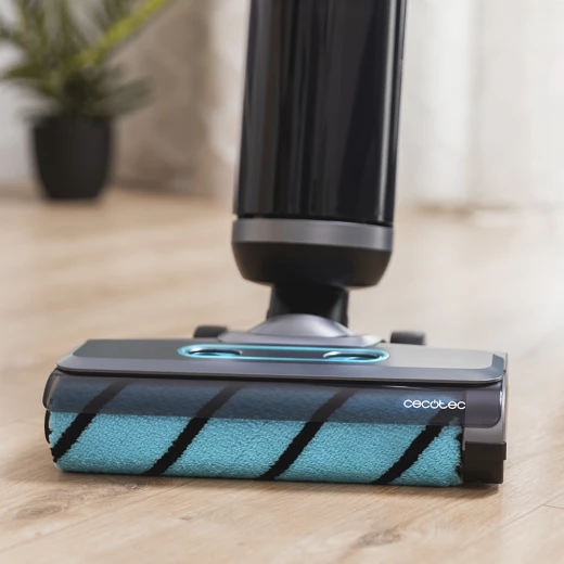 Cecotec FreeGo Wash&Vacuum Cordless Electric Mop with Vacuum Function, 200 W Power, Up to 35 min Runtime, Wet Jalisco Roller Brush, Automatic Water Spray System - Cecotec - Image 2