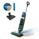 Cecotec FreeGo Wash&Vacuum Cordless Electric Mop with Vacuum Function, 200 W Power, Up to 35 min Runtime, Wet Jalisco Roller Brush, Automatic Water Spray System - Cecotec