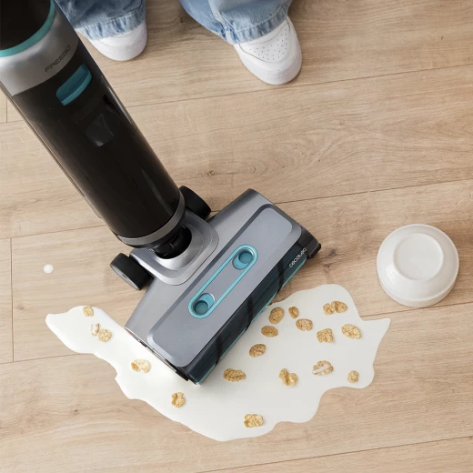 Cecotec FreeGo Wash&Vacuum Cordless Electric Mop with Vacuum Function, 200 W Power, Up to 35 min Runtime, Wet Jalisco Roller Brush, Automatic Water Spray System - Cecotec - Image 11