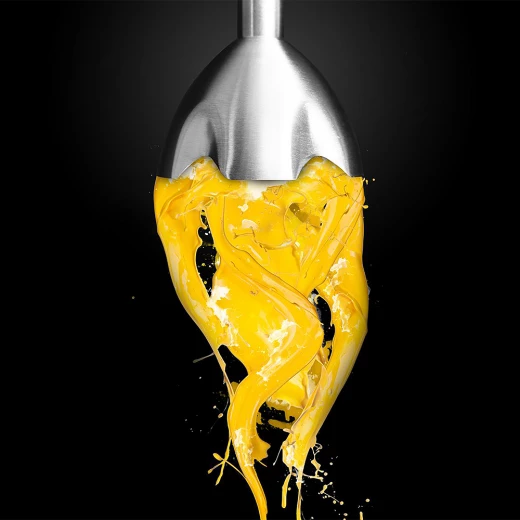 Cecotec Hand Blender 1500 W – Extra-Long XL Arm, Titanium-Coated Quad Blades, Metal Gears, 21 Speeds + Turbo Function, Includes 800 ml Beaker, Chopper & Whisk Attachments - Cecotec - Image 6