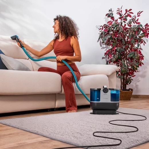 Cecotec Conga 7000 Carpet & Spot Clean Steam XXL — 1700W Upholstery & Carpet Cleaner with Steam, Dual Tanks (1600 ml Clean Water + 950 ml Dirty Water), Quick-Heating Steam & Multi-Accessory Kit - Cecotec - Image 5