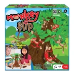 +AMBASSADOR Monkey Flip! Catapulting Monkey Skill Game, Fun Action Game for Kids, Competitive Tabletop Game, Ag - Ambassador