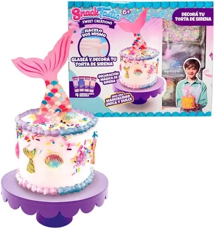 Snack Tastic Mermaid Masterpiece toy, creative set with mermaid theme, enhances creativity imagination and motor skills, easy to use, suitable for ages 5+ Snack Tastic Mermaid Masterpiece toy, creative set with mermaid theme, enhances creativity imagination and motor skills, easy to use, suitable for ages 5+