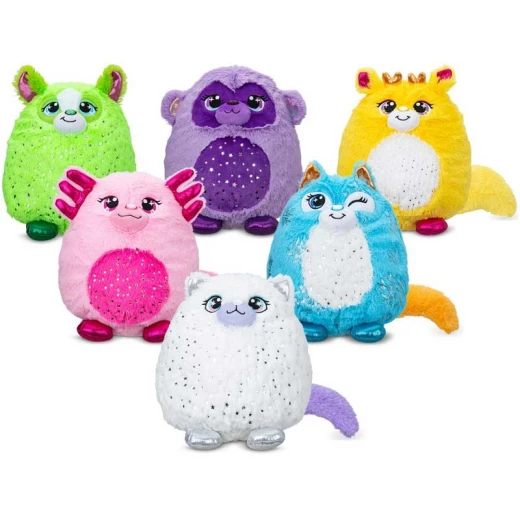 Misfittens Gemstones Surprise Plush Cat Collectible Toy in Sparkling Capsule for Kids Ages 4 Years and Above with Fun Characters - Misfittens - Image 3