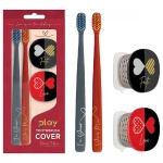 Toothbrush Cover + Toothbrush – Flp Play Ilove 2in1 (Combo Pack – Simplicity) – Flipper (8+ Years) - Flipper