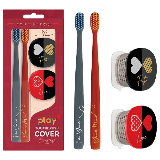 Toothbrush Cover + Toothbrush – Flp Play Ilove 2in1 (Combo Pack – Simplicity) – Flipper (8+ Years) Toothbrush Cover + Toothbrush – Flp Play Ilove 2in1 (Combo Pack – Simplicity) – Flipper (8+ Years)