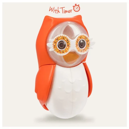 Toothbrush Cover FLP Owl Hearty – Toothbrush Protector Cap, Cute Owl Design, Hygienic Cover to Protect from Dust and Germs, Lightweight and Easy to Carry, Ideal for Travel and Daily Use, Suitable for Kids +3 Years - Flipper - Image 3
