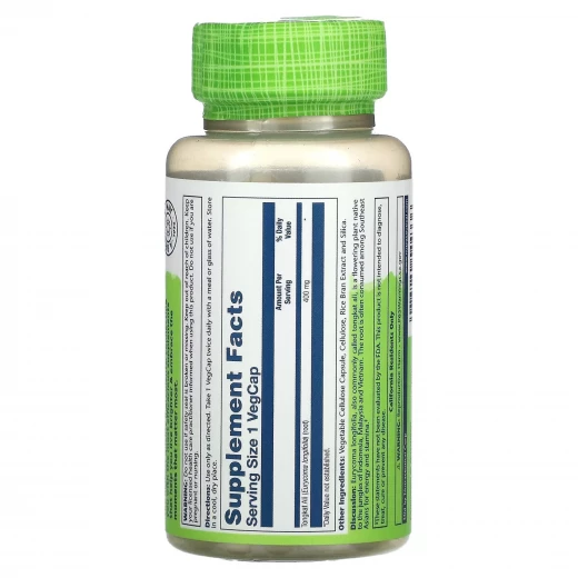 Solaray Tongkat Ali Tablets, 400 mg, 60 VegCaps - Solaray - Image 2