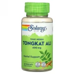 Solaray Tongkat Ali Tablets, 400 mg, 60 VegCaps - Solaray