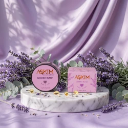 Askim Lavender Butter 50g, Nourishing Body Butter for Daily Skincare, Helps Moisturize and Soften Skin While Maintaining a Smooth and Supple Feel