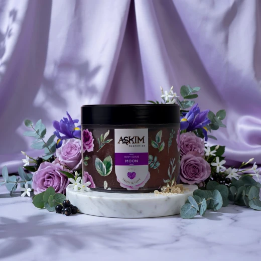 Askim MOON Body Scrub 400g, Body Exfoliator for Skincare, Helps Remove Dead Skin Cells and Leaves Skin Feeling Smooth, Soft and Refreshed Askim MOON Body Scrub 400g, Body Exfoliator for Skincare, Helps Remove Dead Skin Cells and Leaves Skin Feeling Smooth, Soft and Refreshed