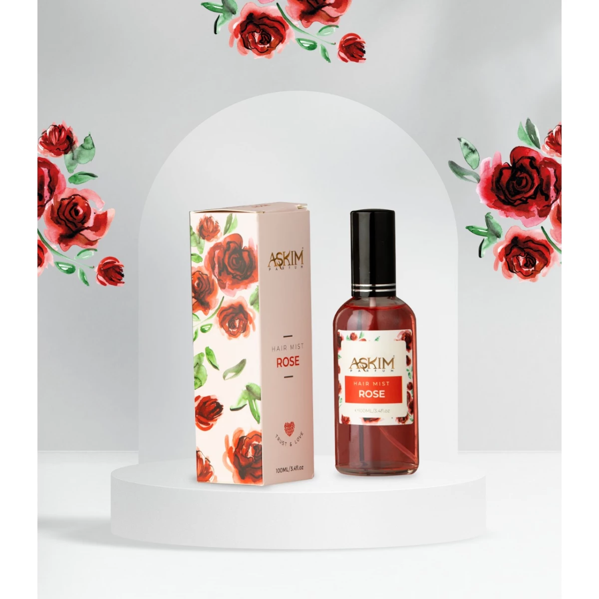 Askim Rose Hair Mist 100 ML – Buy Online in Jordan | Dumyah