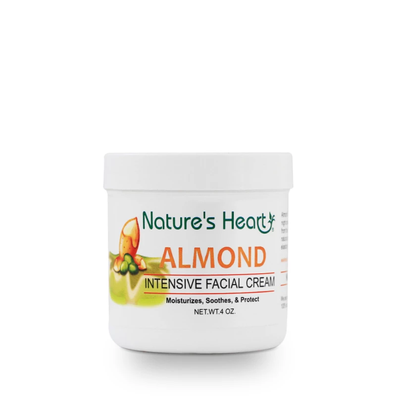 Nature's Heart Almond Intensive Facial Cream, 115 ml - Nature's Heart