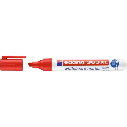 Edding 363XL Whiteboard, Refillable Marker, Red Edding 363XL Whiteboard, Refillable Marker, Red