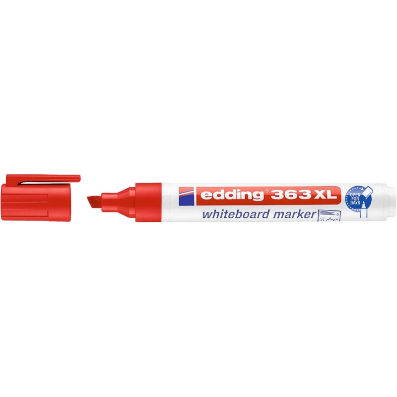 Edding 363XL Whiteboard, Refillable Marker, Red - Edding