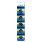 Philips Lithium Cell Button Batteries CR2430 - Pack of 5 - Philips