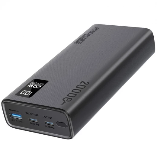 Promate Bolt-20PD, Power Bank 20000mAh, Ultra-Slim Portable Charger, 20W - Promate - Image 4